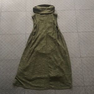 Tank, turtle neck dress